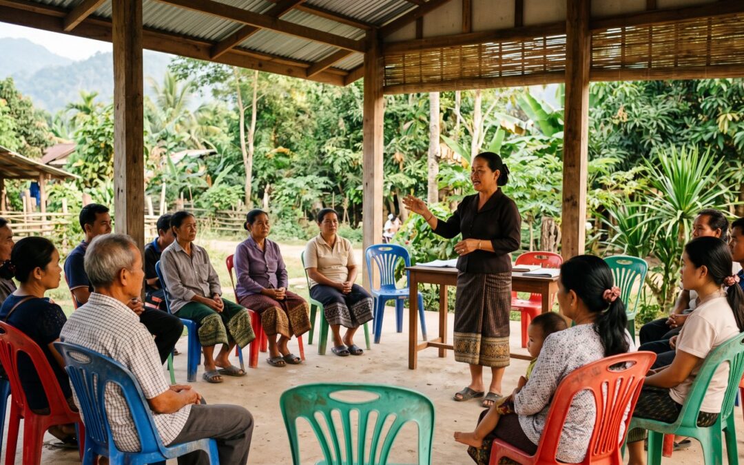 Growing insurance awareness across Lao communities
